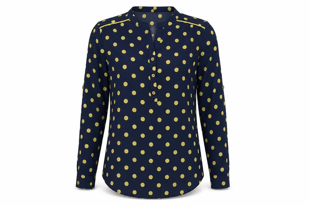 Womens UK Size S Preworn Blue Ringer Blouse