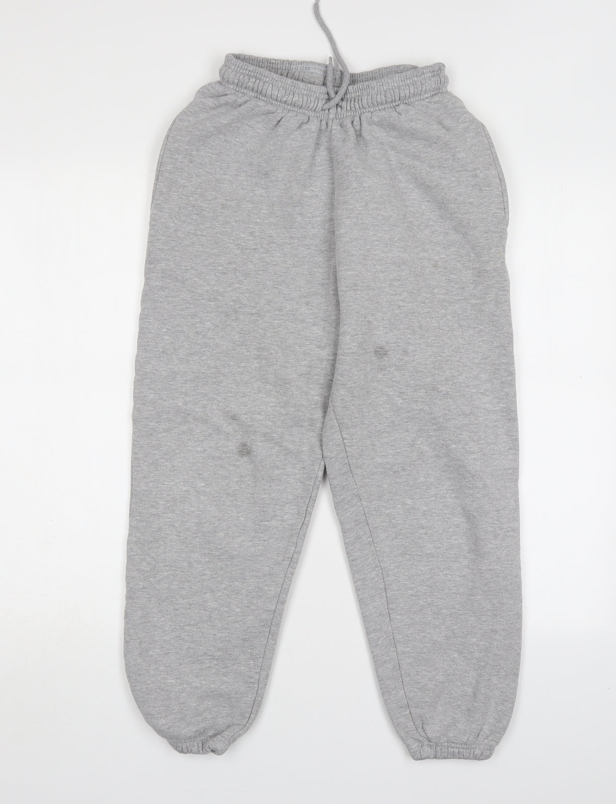 Womens UK Size 10 Preworn Regular Fit Sweatpants Grey Trousers