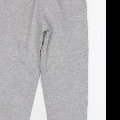 Womens UK Size 10 Preworn Regular Fit Sweatpants Grey Trousers