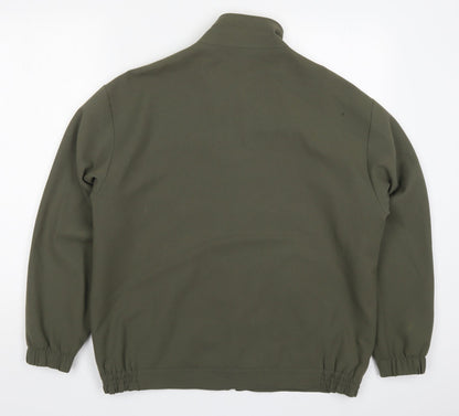 Valerie Herman Womens Green   Jacket  Size L  Zip