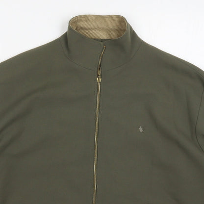 Valerie Herman Womens Green   Jacket  Size L  Zip