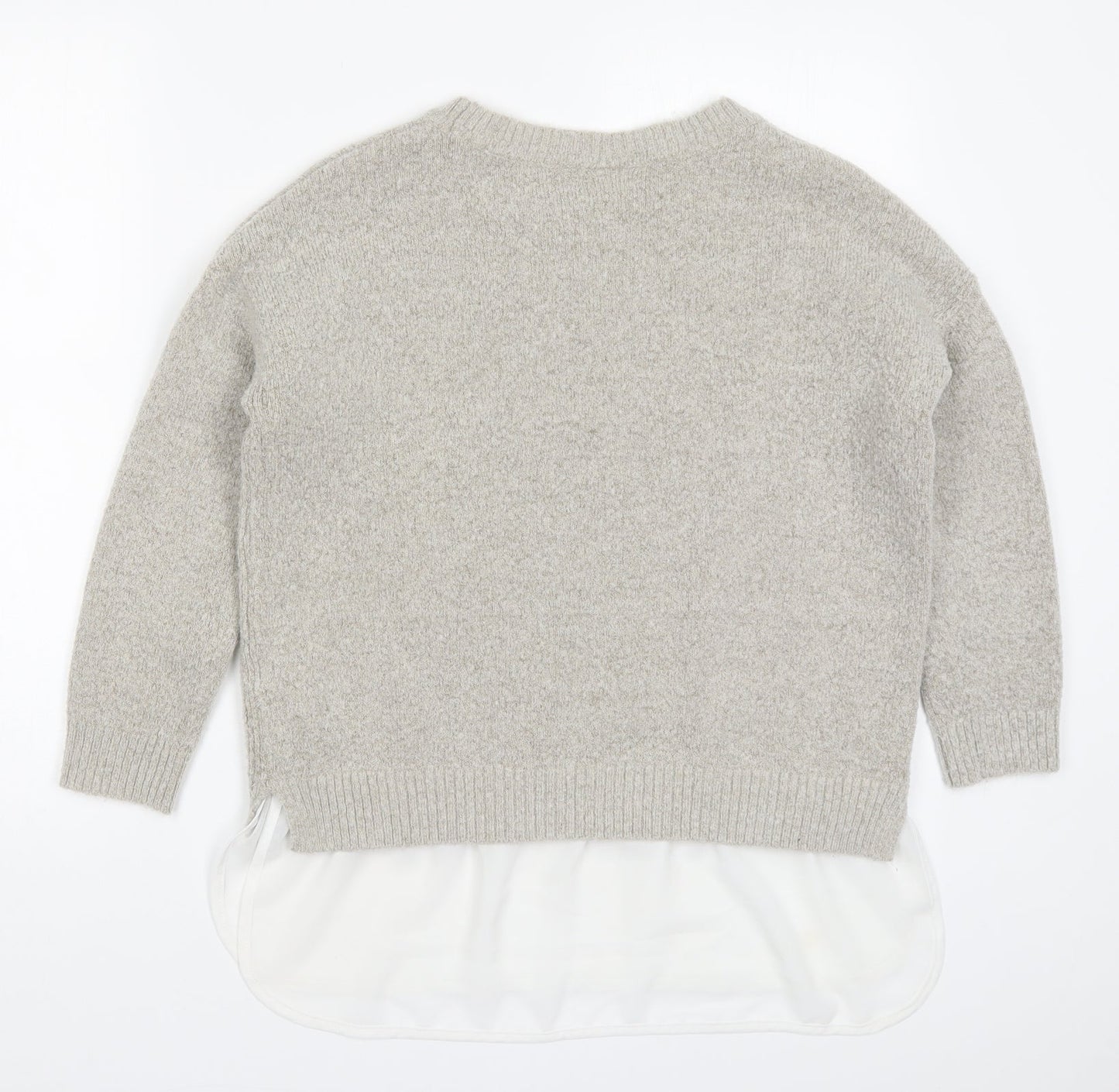 Womens UK Size M Wallis Grey Pullover Jumper