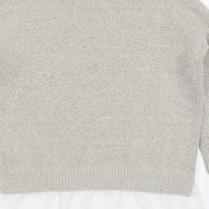 Womens UK Size M Wallis Grey Pullover Jumper