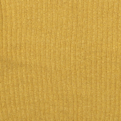 New Look Womens Yellow Round Neck  Acrylic Pullover Jumper Size S