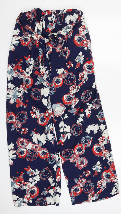 Womens UK Size 30 in Preworn Regular Fit  Blue Trousers