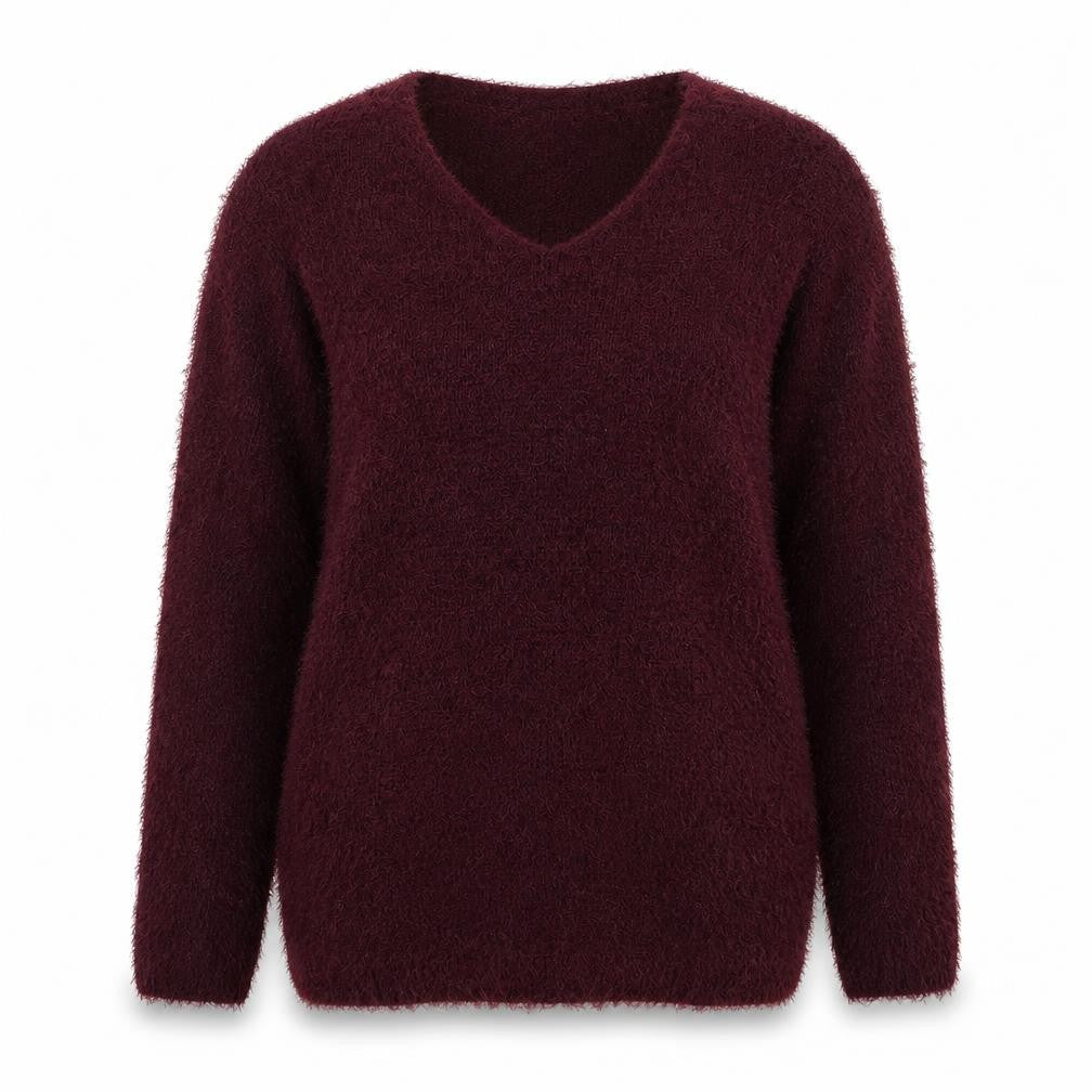 Studio Womens Purple Round Neck  Polyester Pullover Jumper Size 8