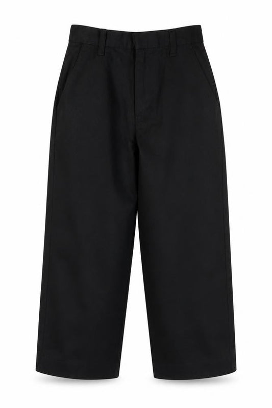 Nutmeg Boys Black  Polyester Dress Pants Trousers Size 4-5 Years  Regular Hook & Eye - School wear