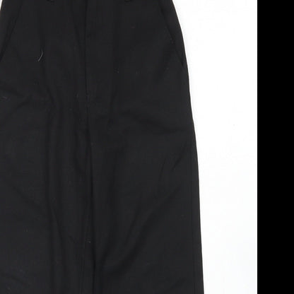 Nutmeg Boys Black  Polyester Dress Pants Trousers Size 4-5 Years  Regular Hook & Eye - School wear