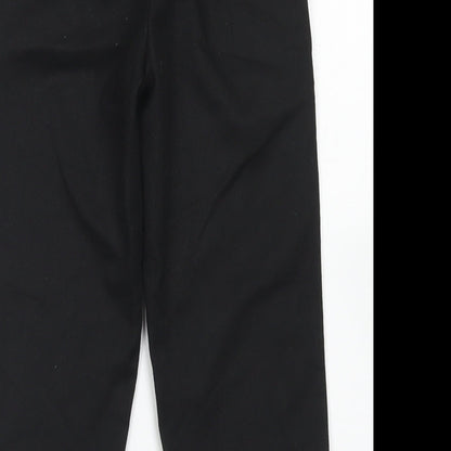 Nutmeg Boys Black  Polyester Dress Pants Trousers Size 4-5 Years  Regular Hook & Eye - School wear