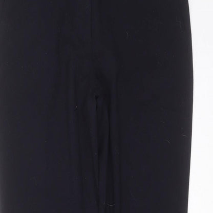 Womens UK Size 8 Zara Regular Fit  Blue Trousers