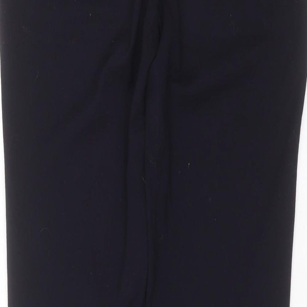Womens UK Size 8 Zara Regular Fit  Blue Trousers