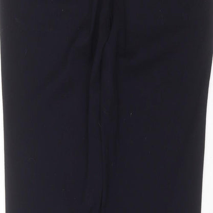 Womens UK Size 8 Zara Regular Fit  Blue Trousers