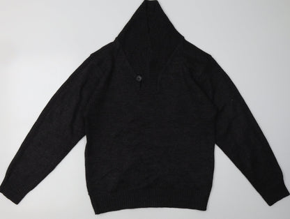 Mens UK Size S Cedar Wood State Black Pullover Sweatshirt