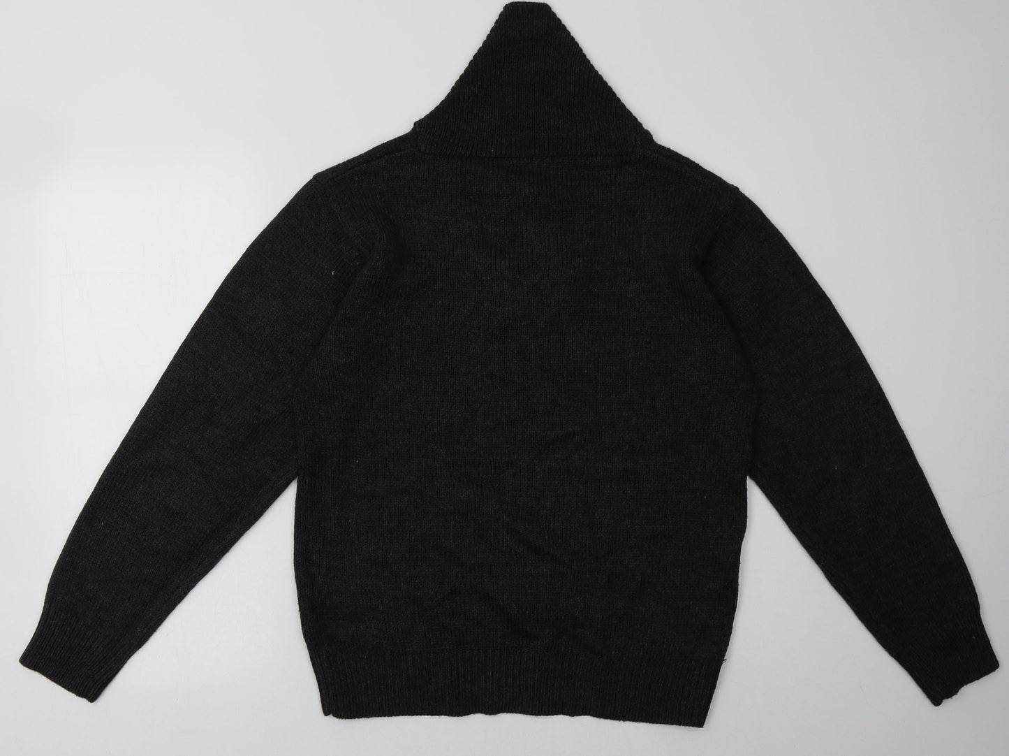 Mens UK Size S Cedar Wood State Black Pullover Sweatshirt