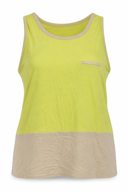 Womens UK Size 20 NEXT Green Basic Tank