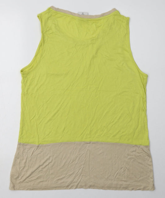 Womens UK Size 20 NEXT Green Basic Tank