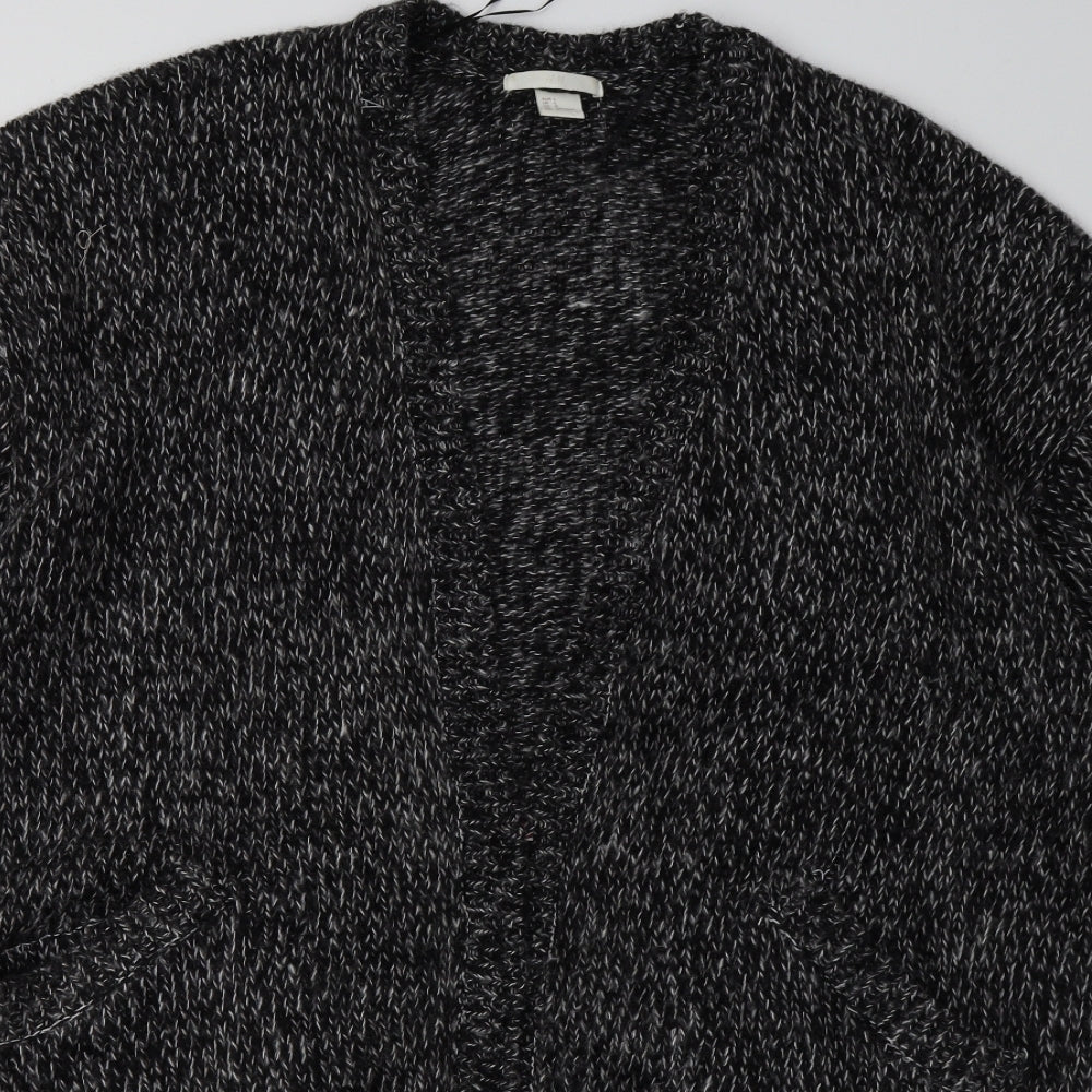 Womens UK Size L H&M Grey Cardigan Jumper