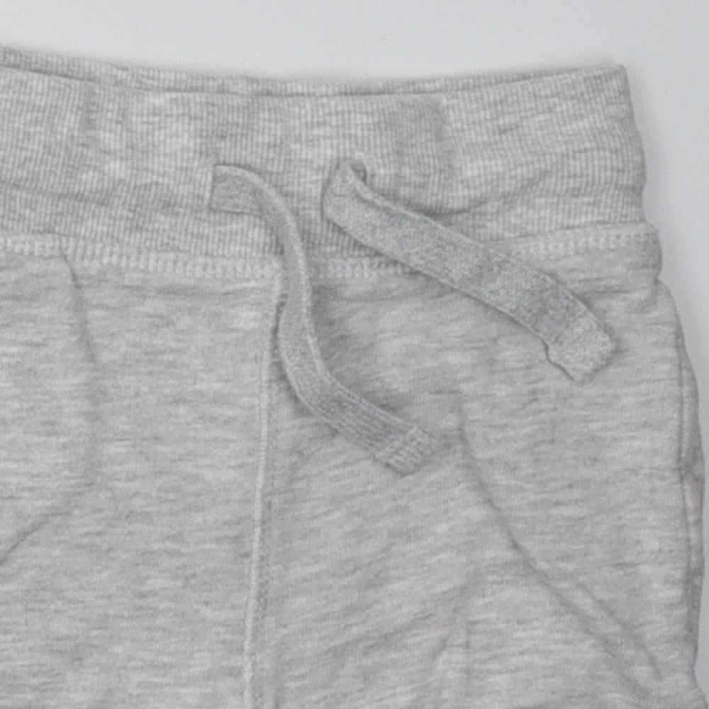 Mini Club Boys Grey  Cotton Shorts Outfit/Set Size 9-12 Months  Tie