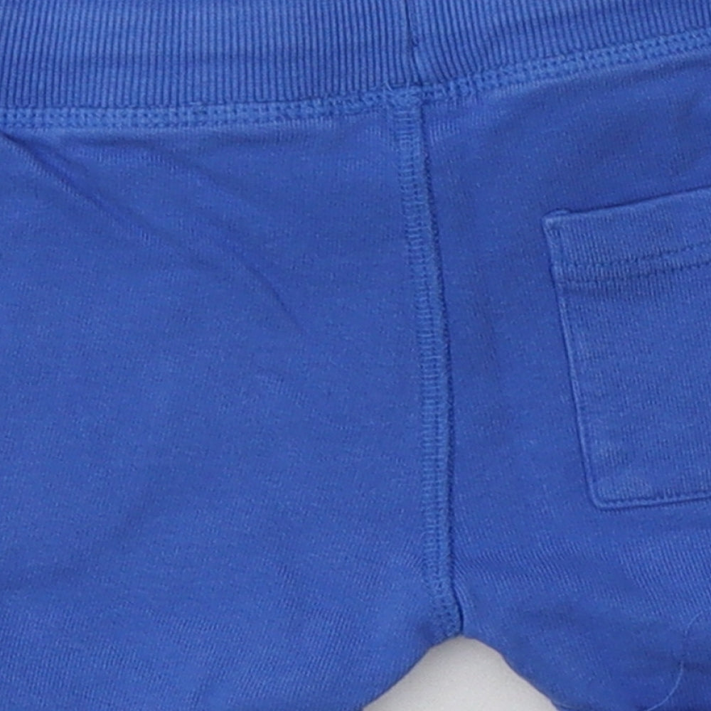 Mini Club Boys Blue  Cotton Shorts Outfit/Set Size 9-12 Months  Tie