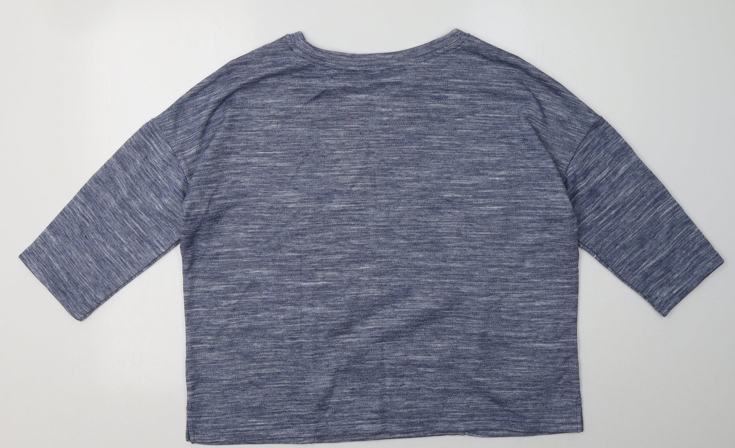 F&F Womens Blue  Polyester Pullover Sweatshirt Size 16  Pullover