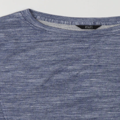 F&F Womens Blue  Polyester Pullover Sweatshirt Size 16  Pullover