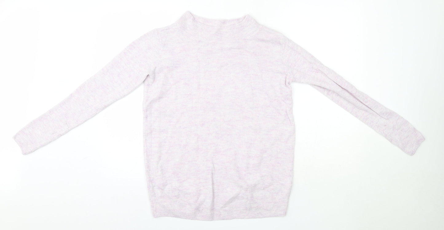 Womens UK Size S H&M Purple Pullover Jumper