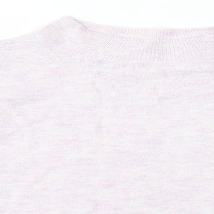 Womens UK Size S H&M Purple Pullover Jumper