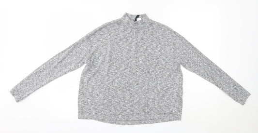 Womens UK Size XS H&M Grey Pullover Jumper