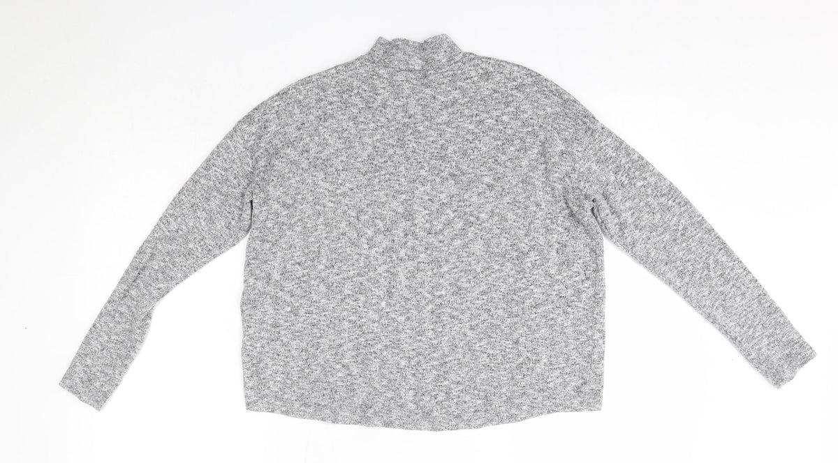 Womens UK Size XS H&M Grey Pullover Jumper