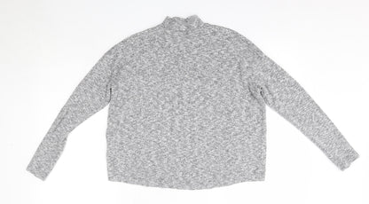 Womens UK Size XS H&M Grey Pullover Jumper