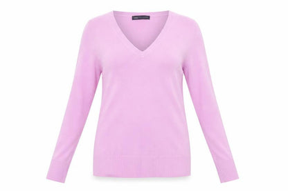 Womens UK Size 12 M&S Purple Pullover Jumper