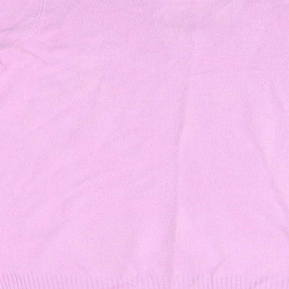 Womens UK Size 12 M&S Purple Pullover Jumper