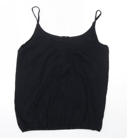 Womens UK Size 14 Very Black Camisole Blouse
