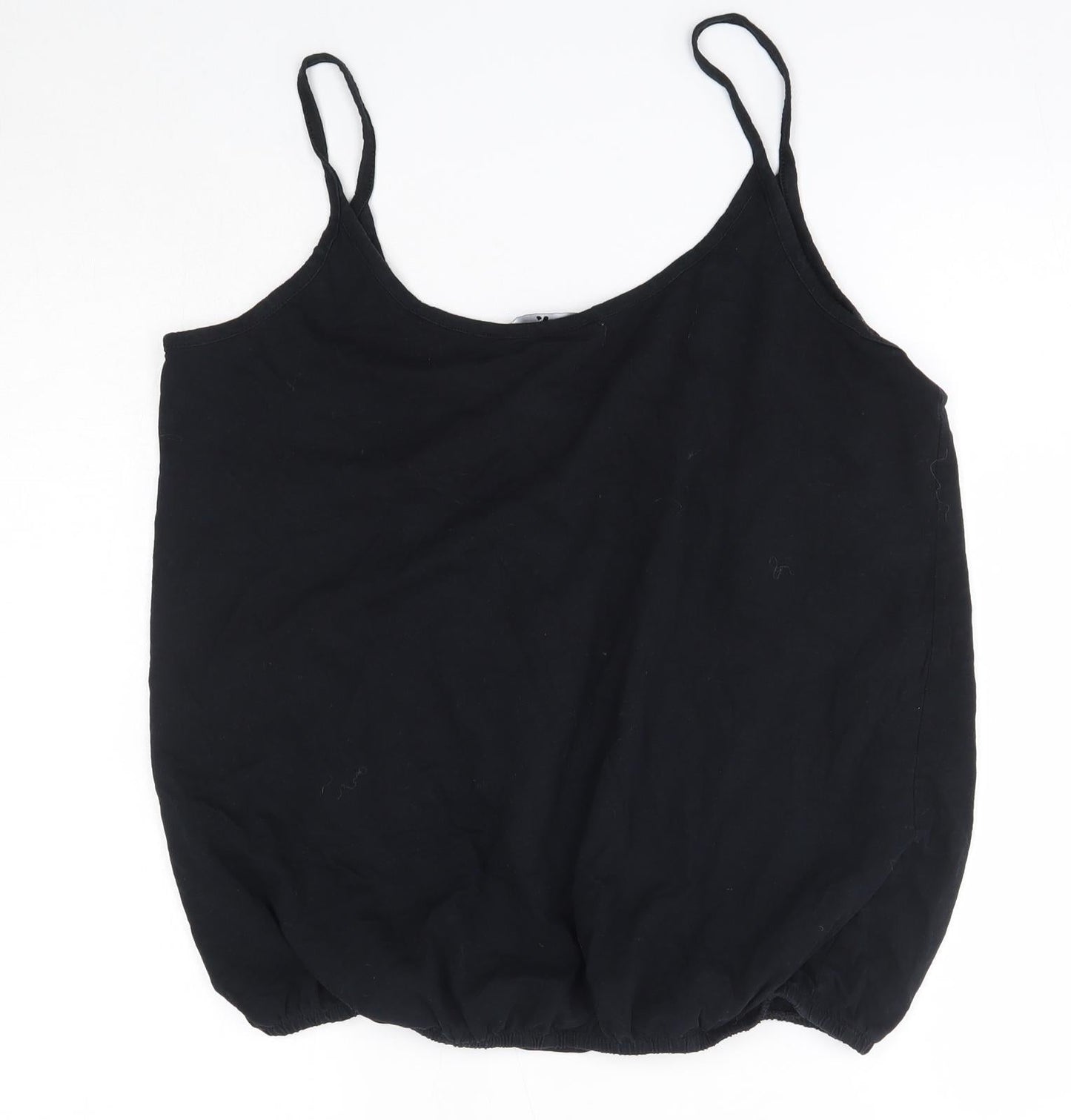 Womens UK Size 14 Very Black Camisole Blouse