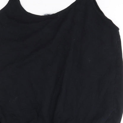 Womens UK Size 14 Very Black Camisole Blouse