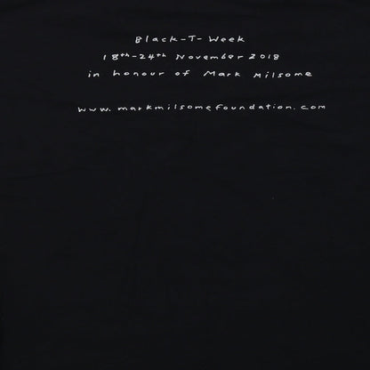 Mens UK Size L Fruit of the Loom Black  T-Shirt