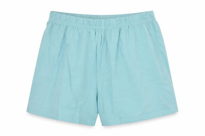 Front view of George girls’ blue cotton pyjama pants, size 9-10, years
