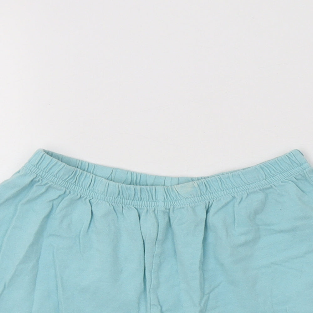 George Girls Blue  Cotton  Pyjama Pants Size 9-10 Years