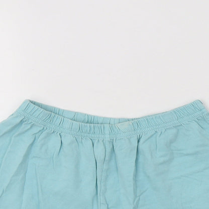 George Girls Blue  Cotton  Pyjama Pants Size 9-10 Years