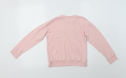 George Girls Pink  Cotton Top Pyjama Top Size 9-10 Years