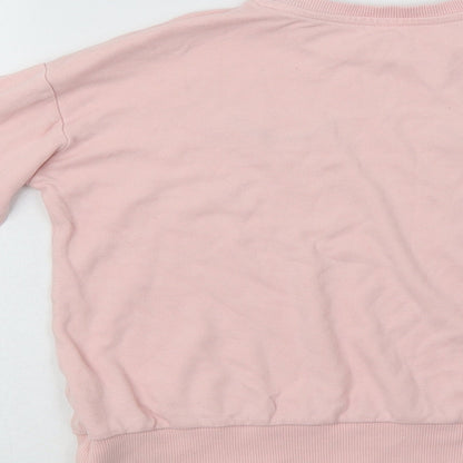 George Girls Pink  Cotton Top Pyjama Top Size 9-10 Years