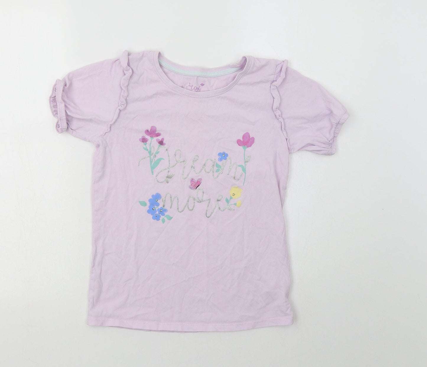 Matalan Girls Purple  Cotton Top Pyjama Top Size 13 Years