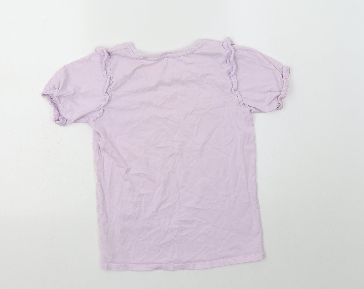 Matalan Girls Purple  Cotton Top Pyjama Top Size 13 Years