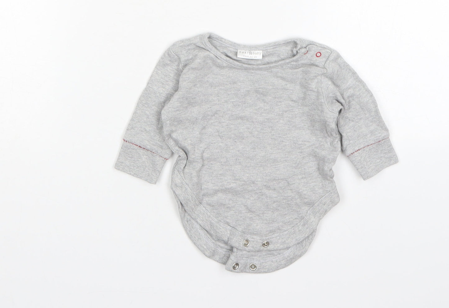NEXT Boys Grey  Cotton Leotard One-Piece Size 0-3 Months