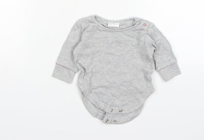 NEXT Boys Grey  Cotton Leotard One-Piece Size 0-3 Months
