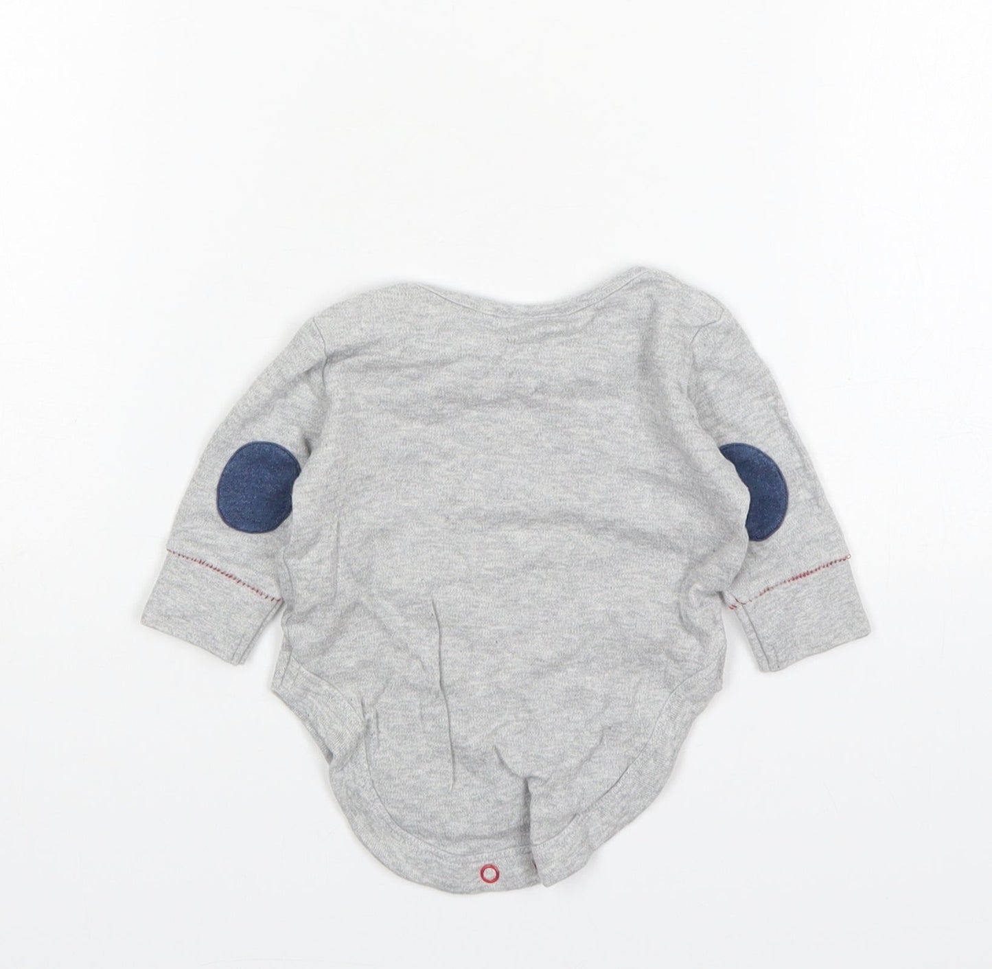 NEXT Boys Grey  Cotton Leotard One-Piece Size 0-3 Months