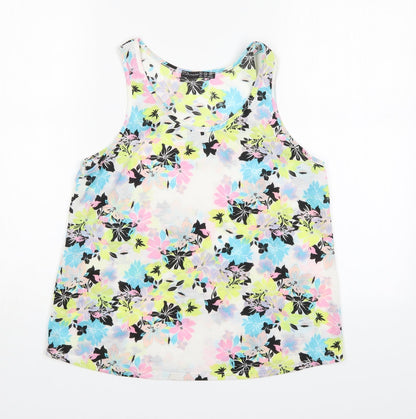 Womens UK Size 10 Atmosphere Multicoloured Basic Tank