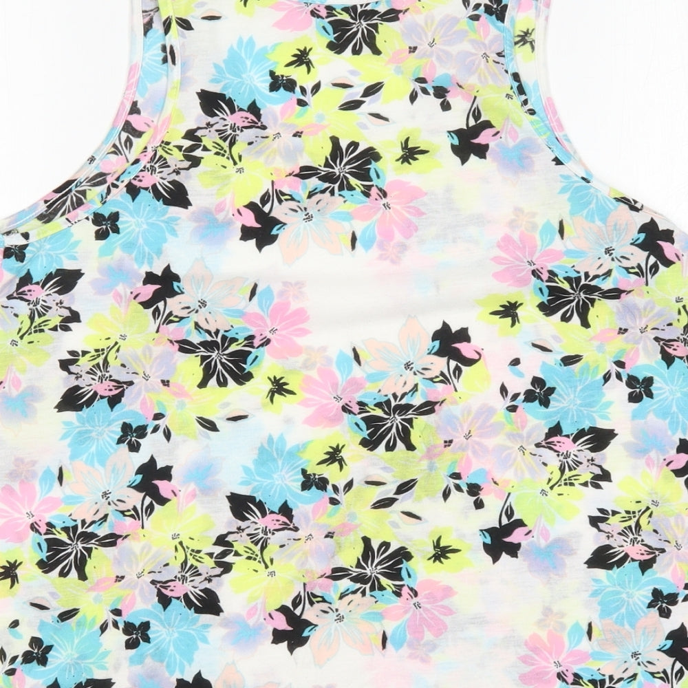 Womens UK Size 10 Atmosphere Multicoloured Basic Tank