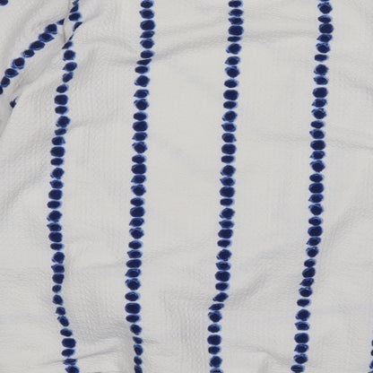 George Womens Multicoloured Round Neck Polka Dot Polyester Pullover Jumper Size 12