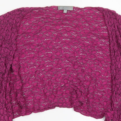 Womens UK Size 14 Per Una Pink Cardigan Jumper
